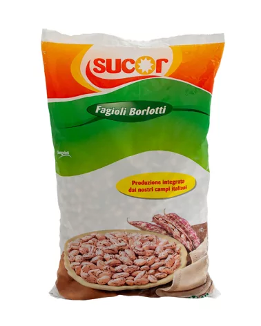 Fagioli Borlotti 100%ita Sucor Kg 2,5