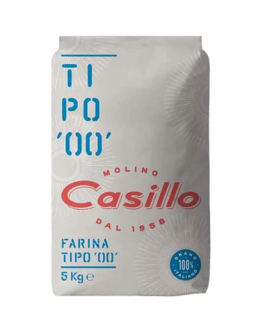 Farina Tipo 00 100%ita Casillo Kg 5