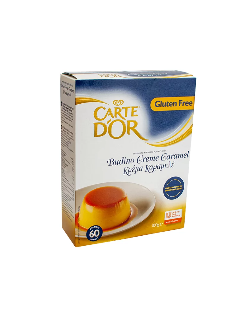 Budino Creme Caramel Senza Glutine Carte D'or Gr 800