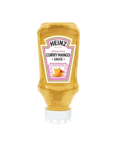Salsa Curry Mango Top Down Heinz Gr 225