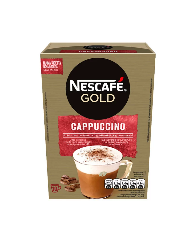 Nescafe Cappuccino Bustina Gr 14 Pz 10