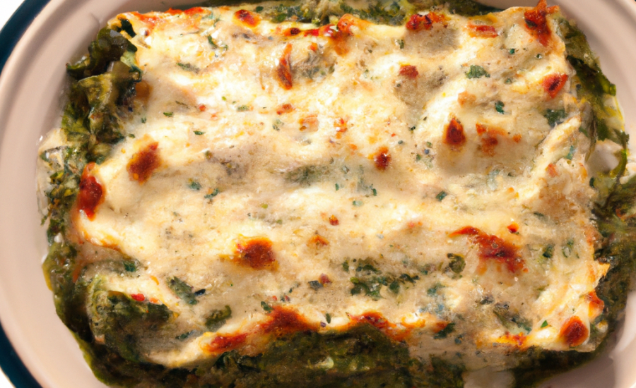Lasagne cremose agli spinaci e ricotta