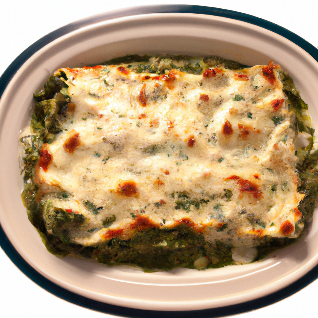Lasagne cremose agli spinaci e ricotta