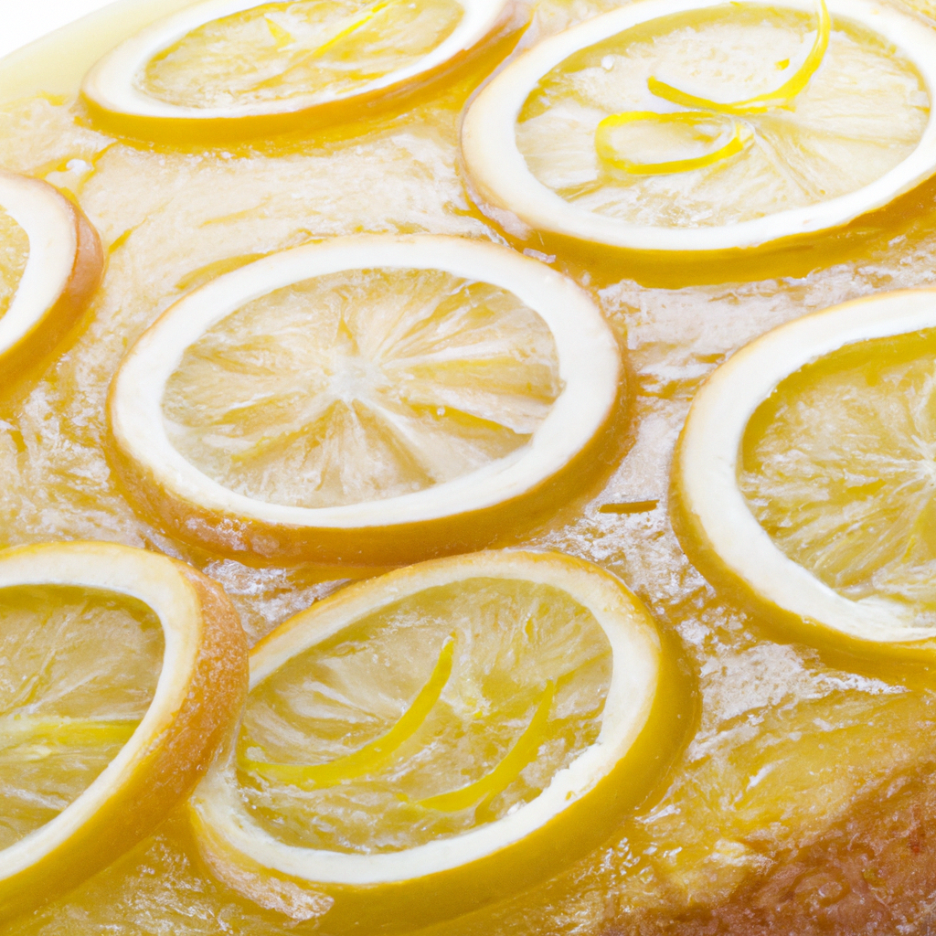 Torta al limone umida e sontuosa