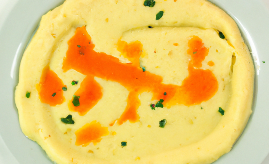 Terrina di carote con salsa al formaggio
