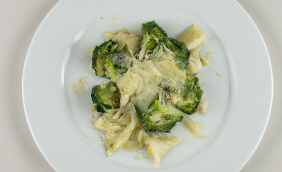 Broccoli Al Forno con Aglio e Parmigiano
